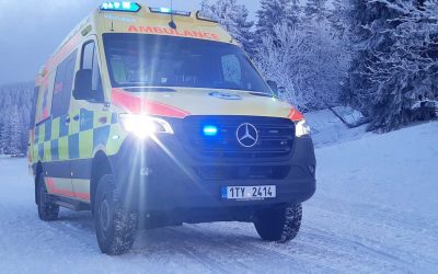 Moravskoslezský kraj: Tři desítky zraněných při pádech na sněhu a ledu