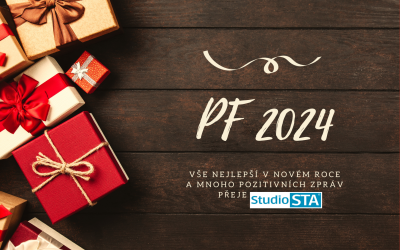 Veselé Vánoce a vše nejlepší v novém roce 2024 přeje Studio STA
