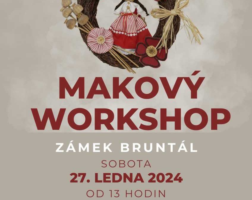 Na zámku Bruntál proběhne Makový workshop