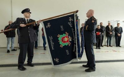 Dobrovolní hasiči z Břidličné se radují z nové hasičárny