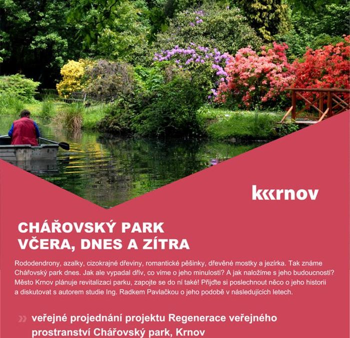 Krnov: Oblíbený Chářovský park se promění, město připravuje revitalizaci