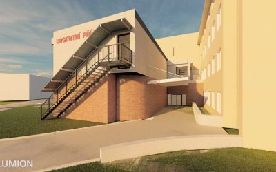 V krnovské nemocnici začíná přestavba centrálního urgentního příjmu