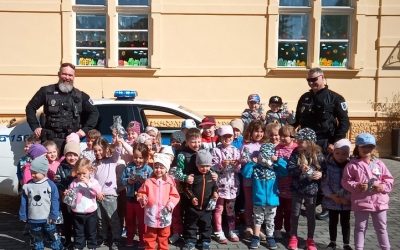 Preventisté Městské policie Krnov navštívili děti ve školce