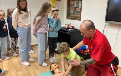 Děti ze základní školy navštívily záchranáře v Bruntále