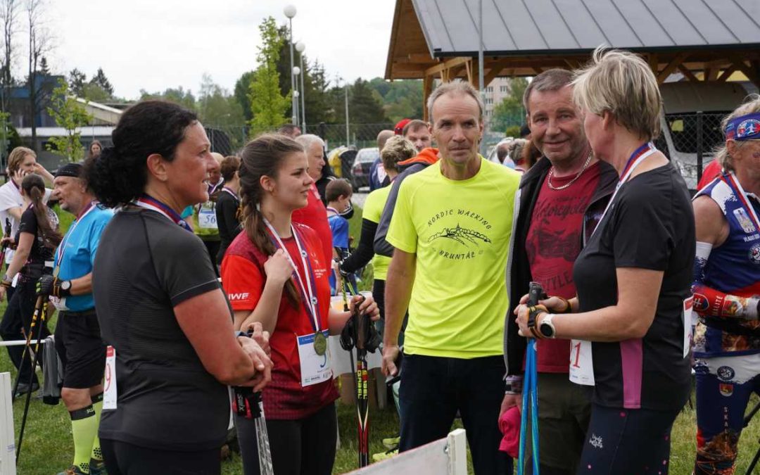 2. ročník závodu Nordic Walking – mistrovství ČR se konal v Bruntále