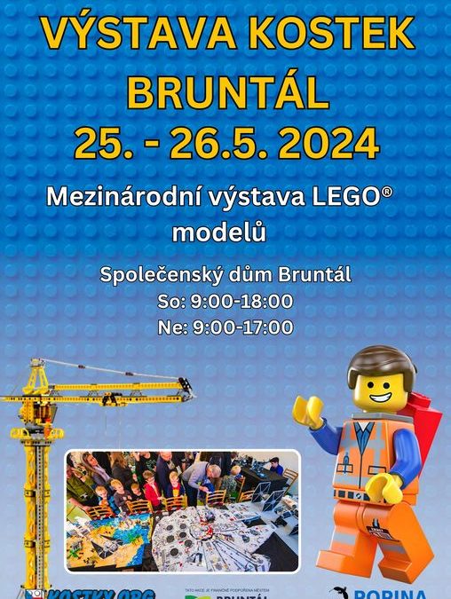 V Bruntále proběhne Mezinárodní výstava LEGO modelů