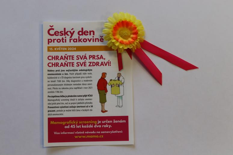 Český den proti rakovině ve Vrbně