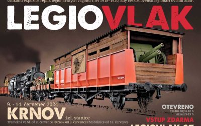 Zítra přijede do železniční stanice Krnov pojízdné muzeum Legiovlak