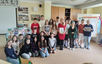 Bruntál: Spisovatelka knih pro děti Michaela Fišarová přijela do Jedničky na besedu s dětmi
