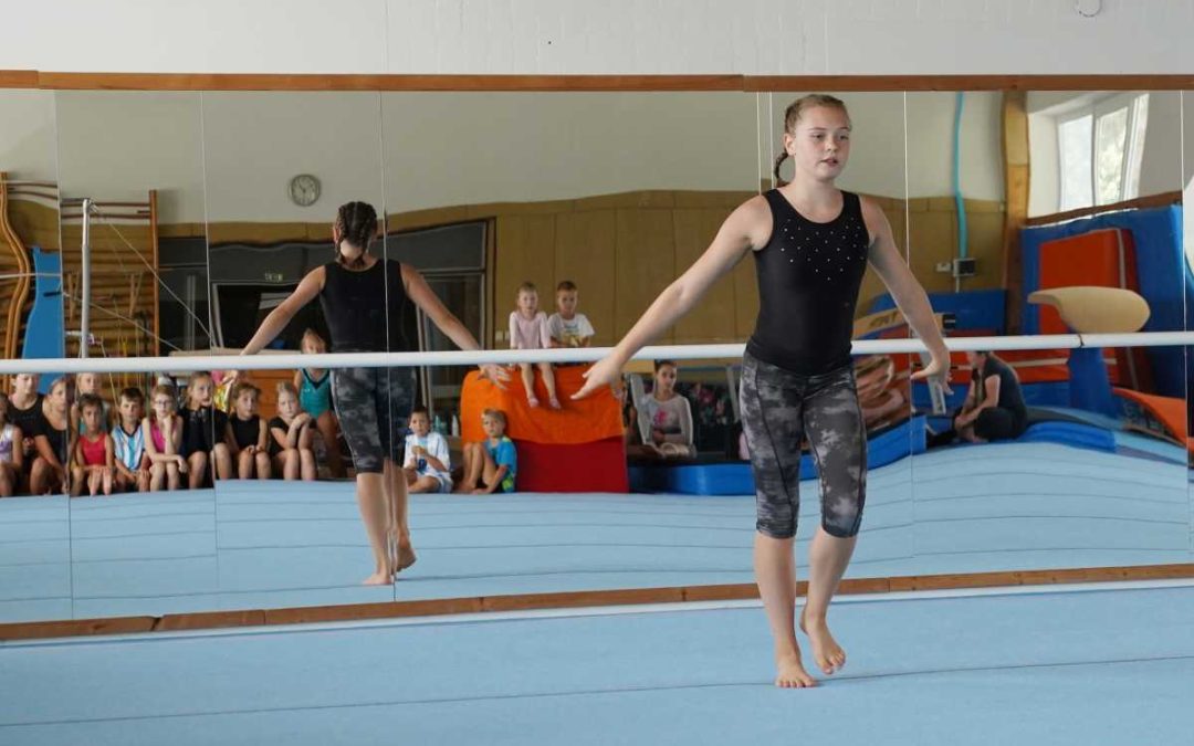 Sportovní gymnastky z oddílu TJ Praděd se připravují na novou sezónu