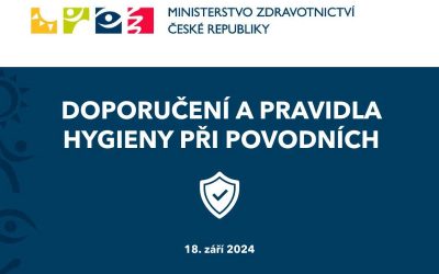 Ministerstvo zdravotnictví představilo hygienická doporučení a další kroky po povodních