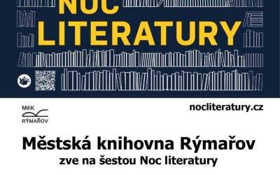 Městská knihovna Rýmařov zve na šestou Noc literatury