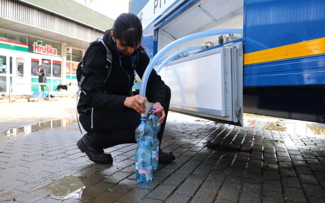 Nutná je také distribuce vody, zdůraznil krizový štáb Moravskoslezského kraje