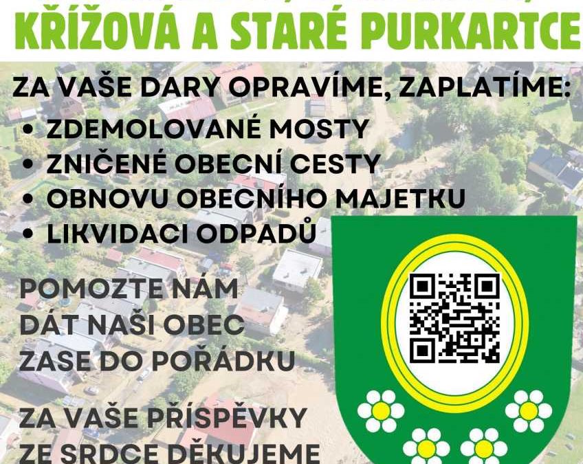 Obec Hošťálkovy spustila veřejnou sbírku