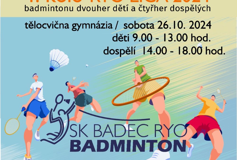 SK Badec Ryo zve zve na 4. kolo Ryo ligy 2024 v badmintonu 