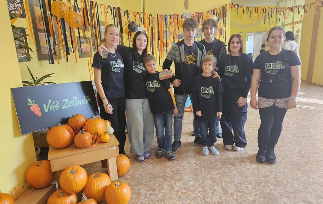 Na Jedničce se konal třetí ročník Halloweensko-dýňového dne