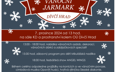 Dívčí Hrad: Tradiční Vánoční jarmark nabídne bohatý program