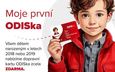 Nový rok přináší cestovní dárek pro děti ročníků 2018 a 2019: ODISku zdarma!