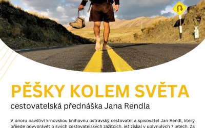 Pěšky kolem světa: Cestovatelská přednáška Jana Rendla