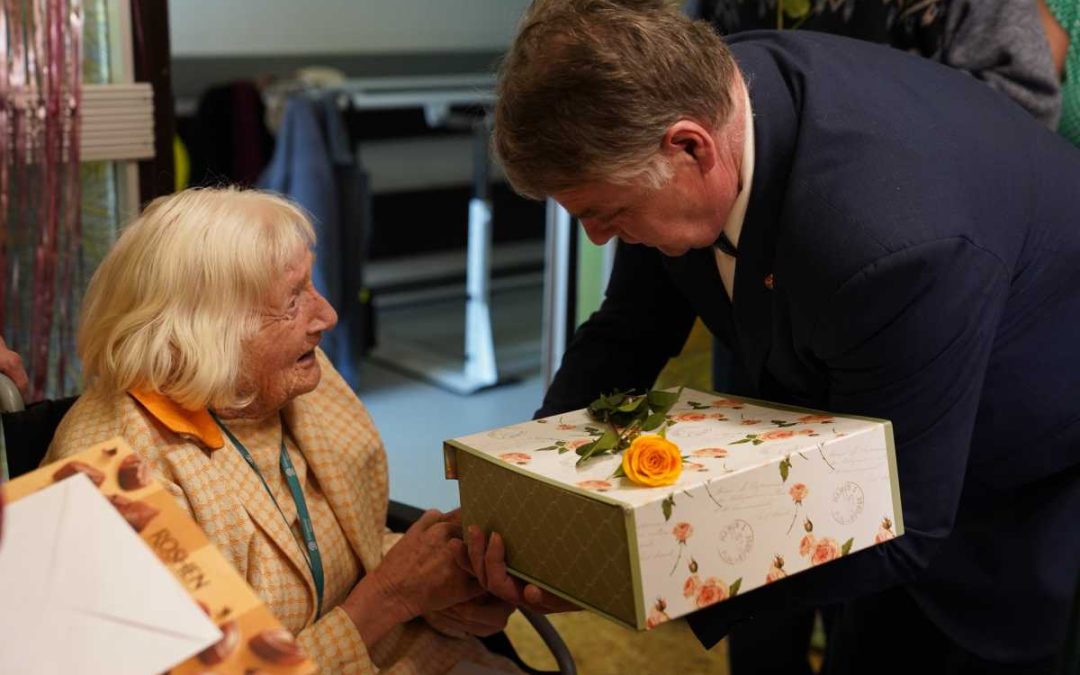 Bruntál: Miloslava Matysová oslavila 100 let