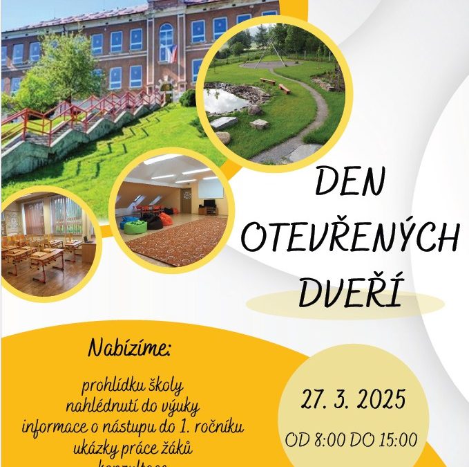 Holčovice: Na Základní škole proběhne den otevřených dveří