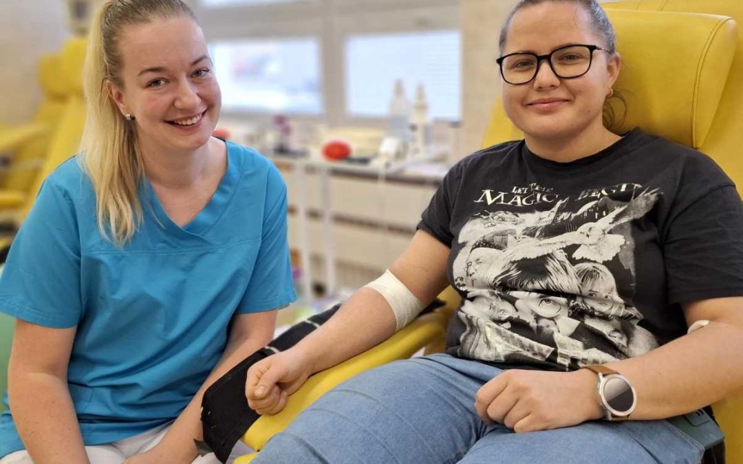 Členky Sboru dobrovolných hasičů Úvalno darovaly krev
