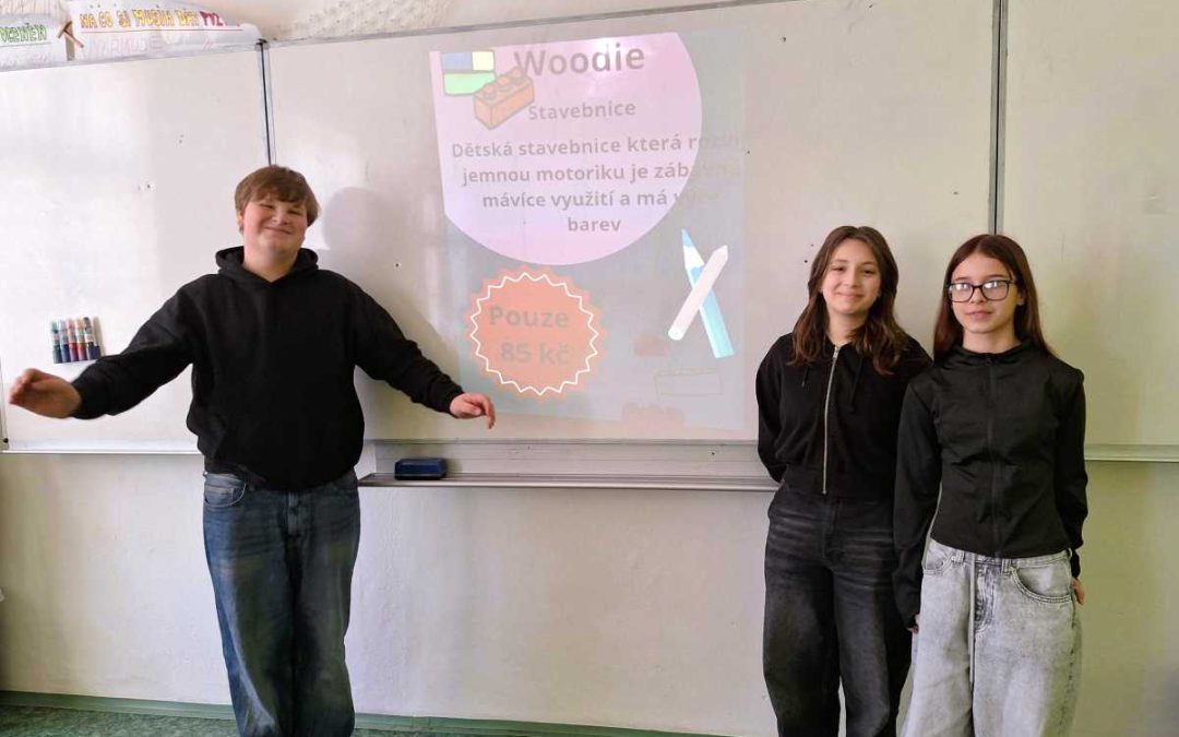 Sedmáci v roli podnikatelů: Od nápadu k hotovému produktu!