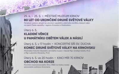 V Krnově si připomenou 80. výročí ukončení druhé světové války
