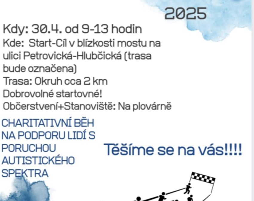 Modroběh v Krnově 2025: Běžíme pro naději a porozumění