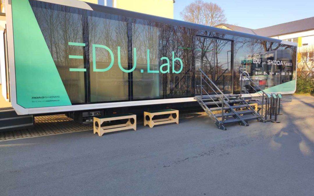 Mobilní laboratoř Škoda EDU.Lab je v Bruntále!