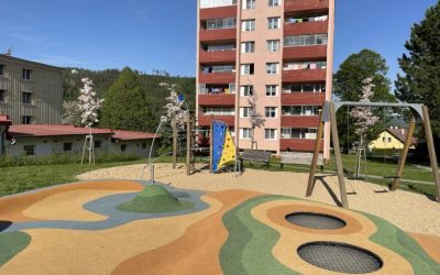 Vrbno pod Pradědem: Hřiště Husova prochází údržbou