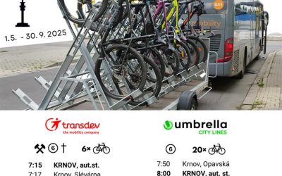 Cyklobusem z Krnova na Praděd už od 1. května