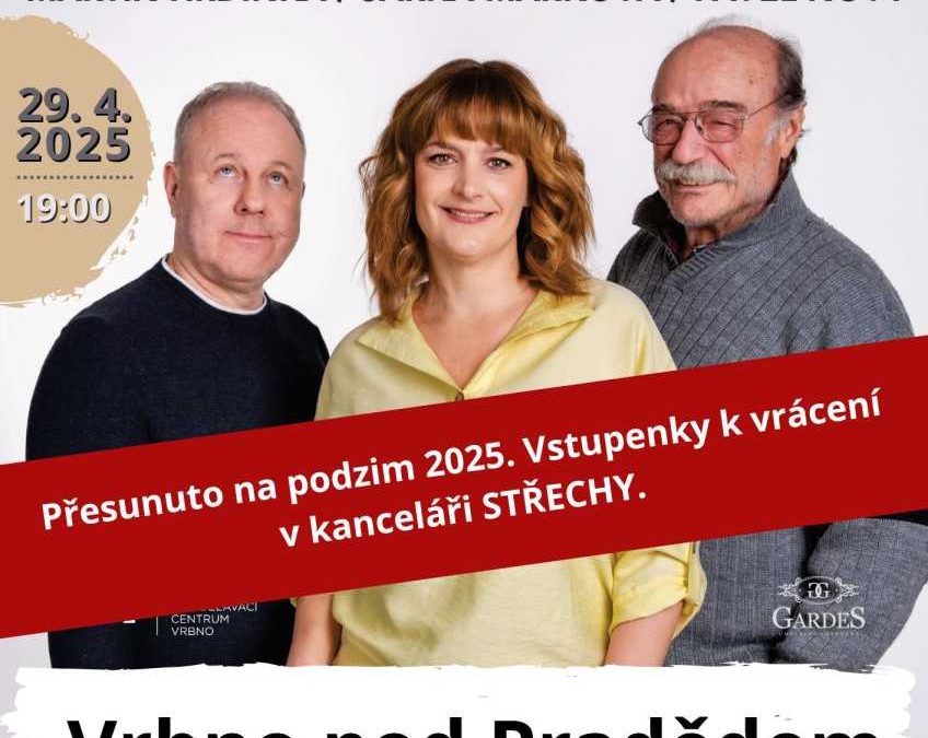 Změna termínu talk show S vámi nás baví svět