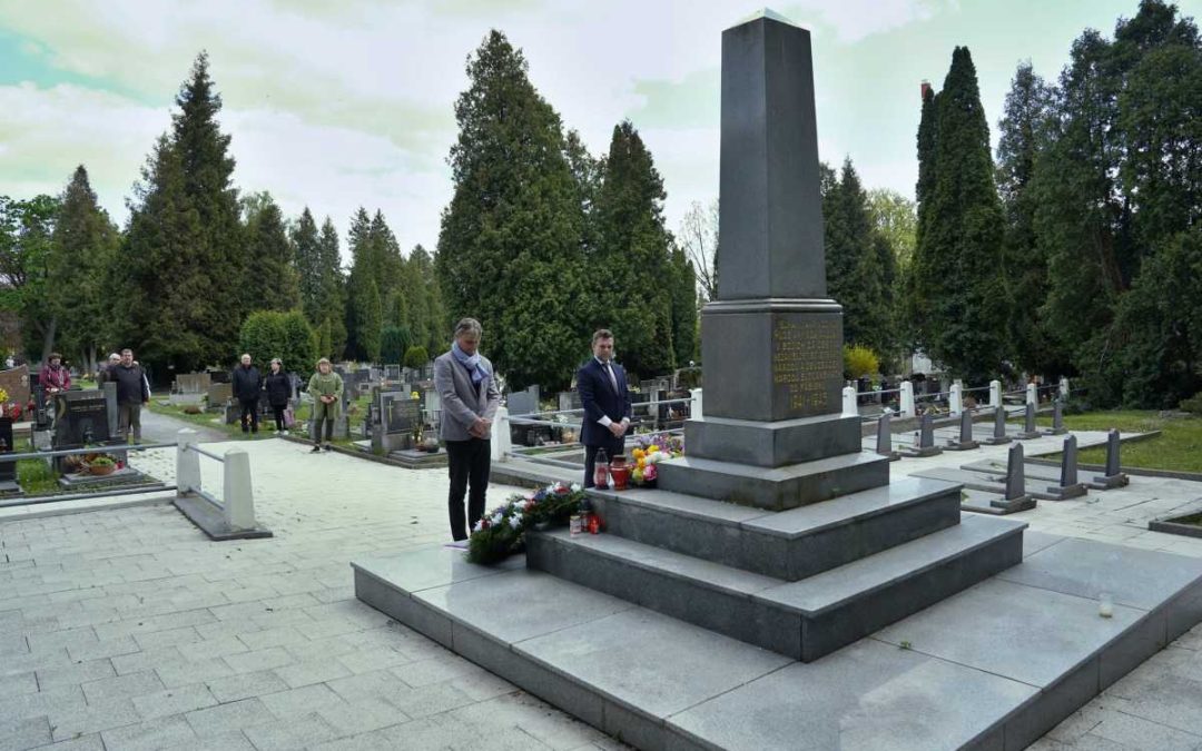 Bruntál: Město si připomnělo 80. výročí osvobození.