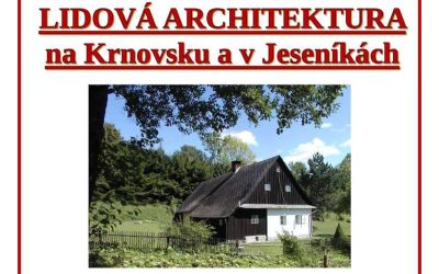 Kouzlo lidové architektury: První letošní přednáška na zámku Hošťálkovy