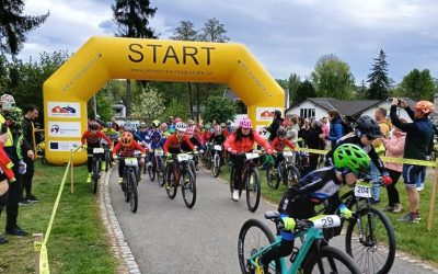 Rýmařov v sedle: MTB závody přilákaly cyklisty všech věkových kategorií