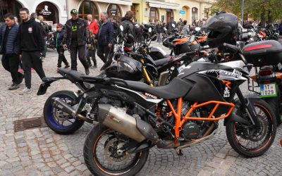 Motorkáři vítají jaro v Bruntále: Spanilá jízda a hudební program
