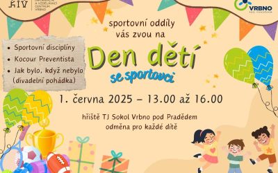 Vrbno pod Pradědem: Den dětí se sportovci se blíží
