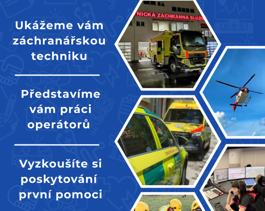 Den otevřených dveří ZZS MSK: Záchranáři přiblíží svou práci veřejnosti