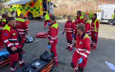Taktické cvičení ZZS MSK: Zásah při útoku aktivního střelce v Krnově