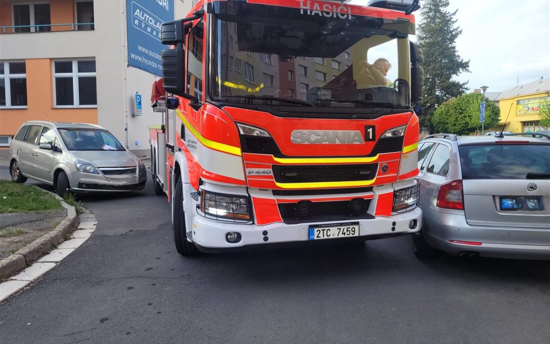 Hasiči v Moravskoslezském kraji v rámci preventivní akce ověřovali průjezdnost ulic