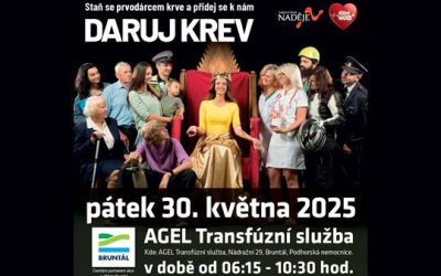 Staň se prvodárcem a daruj krev v Bruntále