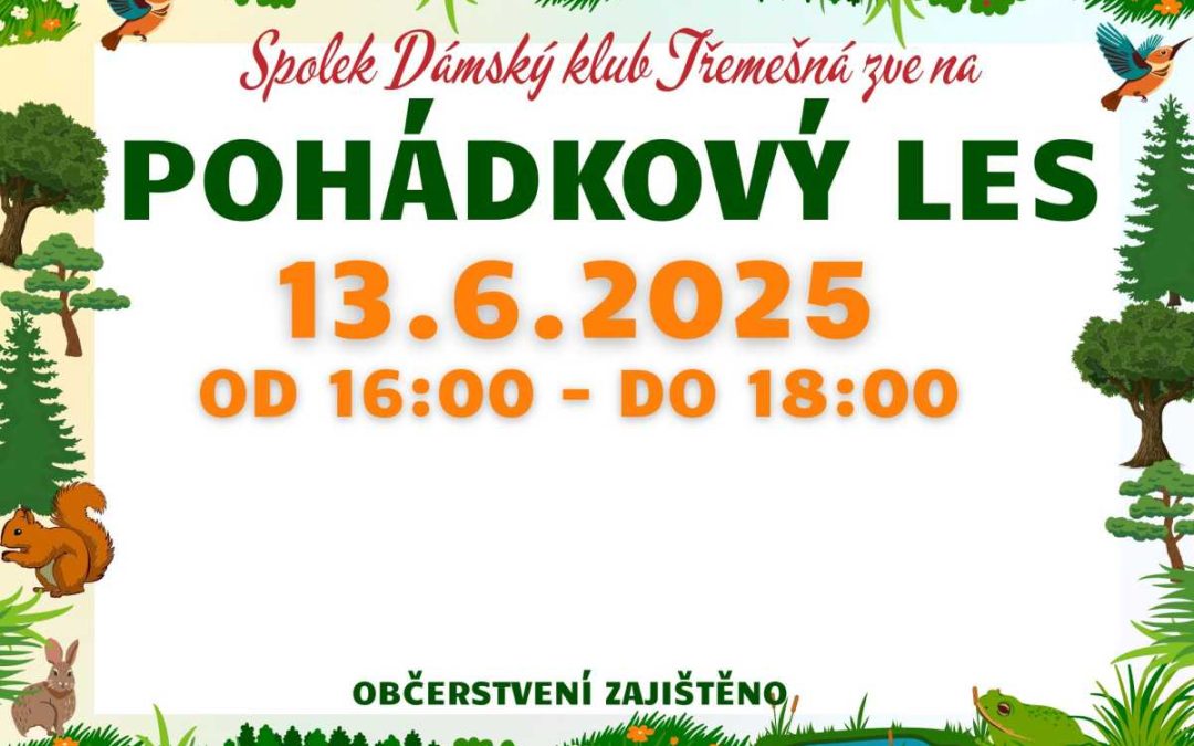Třemešná: Pořadatelé zvou na pohádkový les