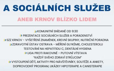 Krnovská nemocnice zve na Den zdraví a sociálních služeb