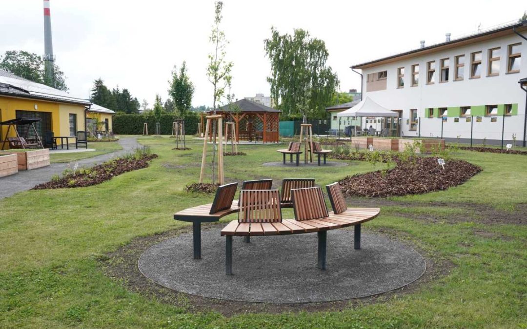 Zahrada DOZP Sagapo Bruntál byla slavnostně otevřena