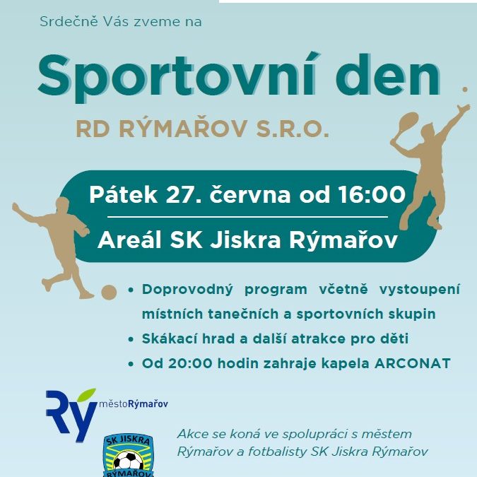 V Rýmařově proběhne sportovní den