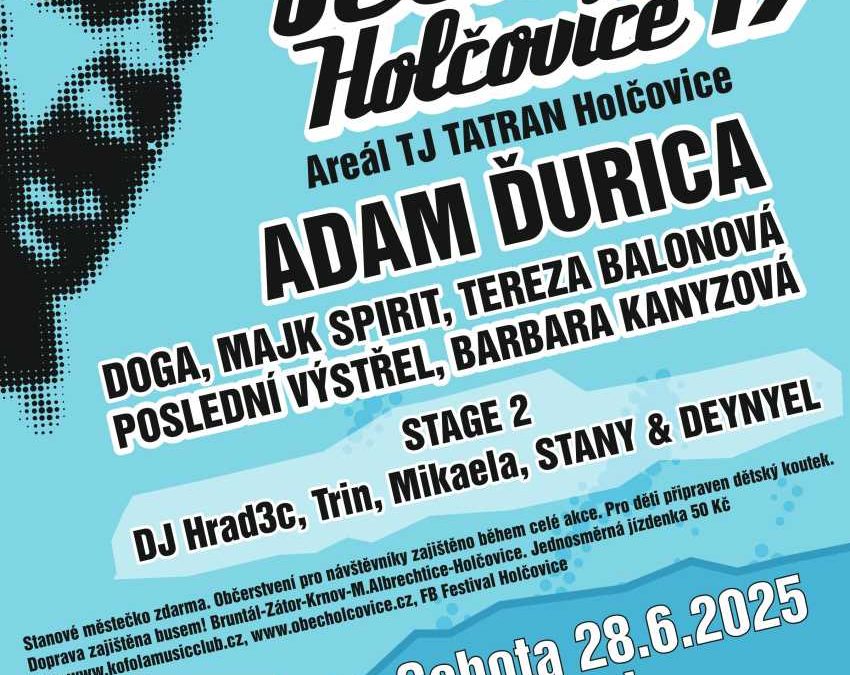 Hudební festival v Holčovicích přiveze slovenské hvězdy i rockové legendy