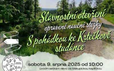 Začíná pohádkové putování — stezka ke Krtečkově studánce slaví znovuzrození!