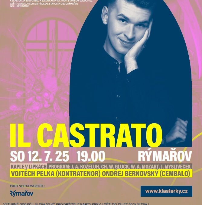Rýmařov: Nenechte si ujít sobotní koncert v kapli V Lipkách