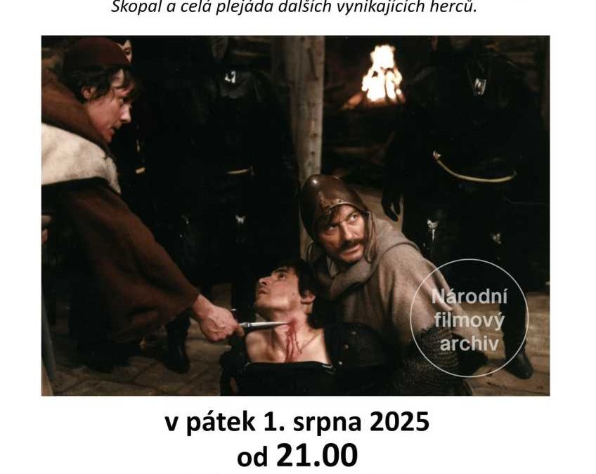 Zámecký večer s filmem a občerstvením